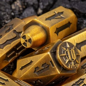 Sage's Holy Revolver Bronze Kugeln Metall Würfel Set | DND Würfelset TTRPG - Bild 1 von 16
