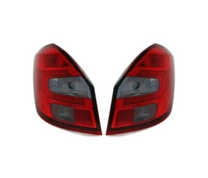 Set Rear Light LED for Skoda Fabia 2 2007 2008 2009- VT351 Lightbark Red Smoke - Picture 1 of 5