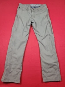 Wrangler ATG Lined Jeans Men's 31x30 Khaki Tan Hiking Outdoor Pants - Picture 1 of 9