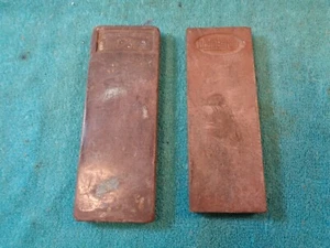 Vtg Old John Primble & Barber Boss Hone Stone Lot Straight Razor Sharpening Tool - Picture 1 of 11