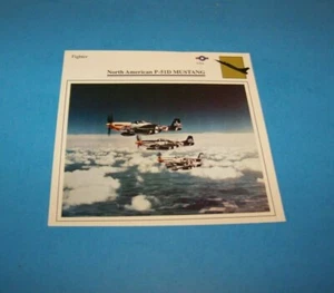 P-51D Mustang U.S.A. Military Aircraft Photo / Information Card - Picture 1 of 2
