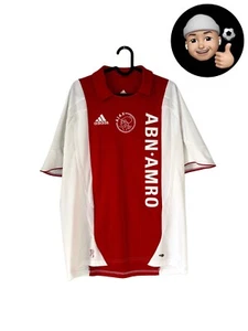 2007 2008 Ajax Niederlande Holland Adidas Vintage Retro Heim Fußball Trikot Shirt - Bild 1 von 9