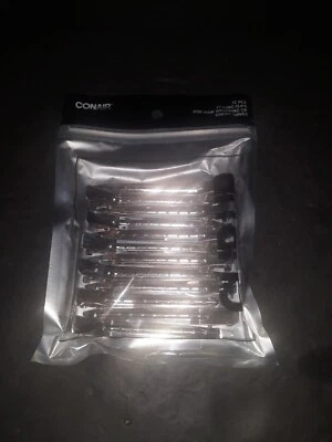 Conair Style & Clip Wrap-On Finger Wave Styling Hair Clips Silver, 12-Pieces - Image 1 of 2