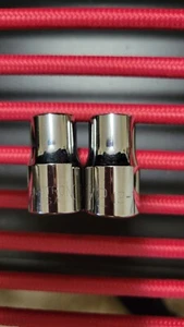 Set of 2 Armstrong 12-116A, 1/2" 12 Point Standard Socket 1/2" Drive, Chrome - Picture 1 of 3