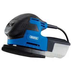 Draper Tri-Base Detail Sander 220W with 3 Sanding Sheets 240V 57681 - Picture 1 of 1