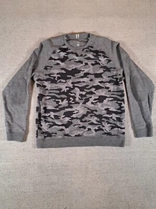 Sudadera Robert Graham City Camuflada Bloque de Color Manga Larga Gris Para Hombre Talla XL - Imagen 1 de 8