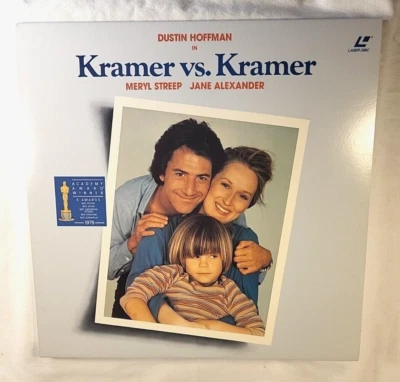 Kramer vs. Kramer (1979) Laserdisc *LIKE NEW* Dustin Hoffman, Meryl Streep Foto 1 de 4