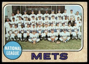 1968 Topps #401 New York Mets - Bild 1 von 2