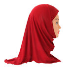 2 Types Polyester Turban Scarves Kids Long Shawl Head Wrap Floral Bandana Muslim