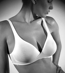 REGGISENO GIOS MAGICO COLORE BIANCO NERO PELLE TG DA 2 A 6 COPPA B - Picture 1 of 1