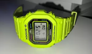 Casio G-Shock DW5600 Digital Energy Pack Yellow Volt DW5600EP-9 - Picture 1 of 3