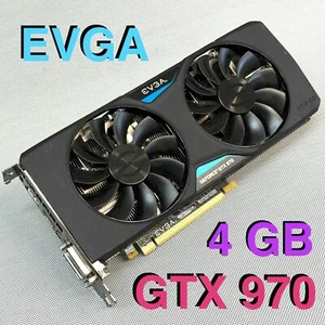 EVGA Nvidia GeForce GTX 970 Graphics Card 04G-P4-2974-KR - DVI HDMI DisplayPort - Picture 1 of 9
