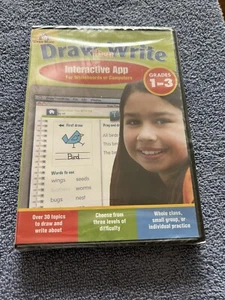EVAN-MOOR DRAW THEN WRITE INTERACTIVE APP GRADES 1-3 - Picture 1 of 9