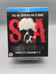 Sons Of Anarchy - Staffeln 1 bis 5 - Blu Ray Box - NEU & OVP - Englisch - Bild 1 von 2