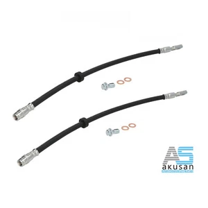 BRAKE HOSES FRONT x 2 AUDI A3 MK1 VW GOLF MK4 NEW BEELTE A1993 - Picture 1 of 7