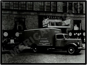 Mack Trucks AC New Metal Sign: 1938 Model EE Spears Furniture New York City BLDG - Picture 1 of 1
