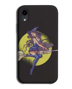 Funny Witch Riding A Dart Phone Cover Case Darts Flying Cartoon Witches J180 - Picture 1 of 1