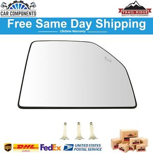 New Towing Mirror Glass Heated Blind Spot Upper RH For 2015-2017 Ford F150 F250