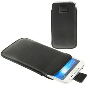 Cellphone Case Pouch Slide Bumper Universal Leather Case