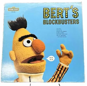 Sesame Street Bert's Blockbusters Record Vinyl LP Doin The Pigeon Vintage 1974 - Picture 1 of 16