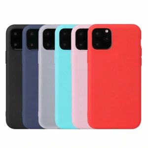 For iPhone 16 15 13 12 11 MAX XR XS 8 6 SE Ultra Thin LIQUID Silicone Case Cover - Picture 1 of 27