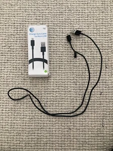 AT&T Charge-Sync Cable for Micro USB - Picture 1 of 5