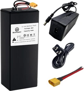 36V 8Ah 10Ah Lithium Battery Pack for 250W 750W Ebike Scooter Motor BtrPower - Picture 1 of 15