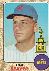 1968 Topps Tom Seaver 45 Mets Top Zustand B - Bild 1 von 9