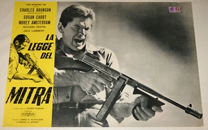 7 fotobuste film MACHINE-GUN KELLY Roger Corman Charles Bronson Susan Cabot 1960 - Picture 1 of 7