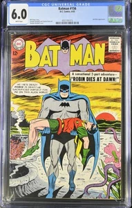 1963 Batman 156 CGC 6.0 Robin stirbt im Morgengrauen. Ant-Man Auftritt - Bild 1 von 2