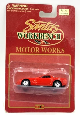 Corvette Maisto Santa's Workbench Motor Works 1998 rojo 1997 Foto 1 de 4