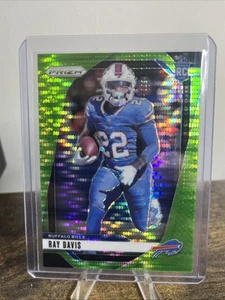 2024 Panini Prizm Ray Davis RC Neon Green Pulsar Rookie #382 - Bild 1 von 2