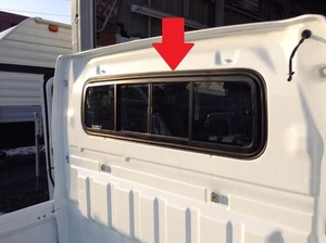 Rear Window Slide Open Glass Fits Daihatsu 1999 Hijet Truck S210P  JDM dag14 NEW - Picture 1 of 4
