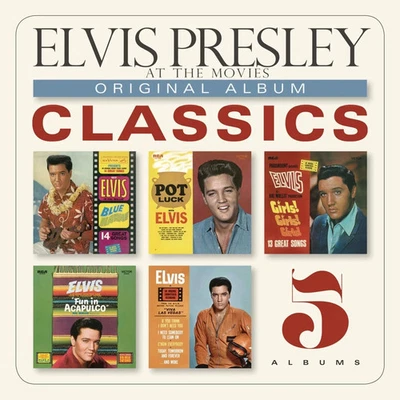 Elvis Presley At The Movies Original Album Classics *SEALED* 5CD - Imagem 1 de 4