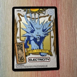 Cardcaptor Sakura Trading card game series 1 : demo card 1st ED Cs13 The Thunder - Foto 1 di 2