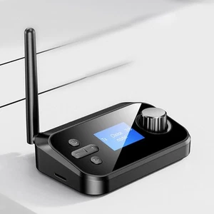 USB Bluetooth 5.0 Émetteur Récepteur Stéréo Audio Adaptateur AUX 3,5mm - Photo 1/7