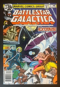 Quiosco de alta calidad Battlestar Galactica #2 UPC Marvel 1979 - Imagen 1 de 3