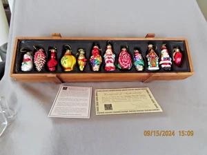 THOMAS PACCONI CLASSIC MUNDGEBLASEN 2004 WEIHNACHTSSCHMUCK - 12ER SET IN BOX - Bild 1 von 11