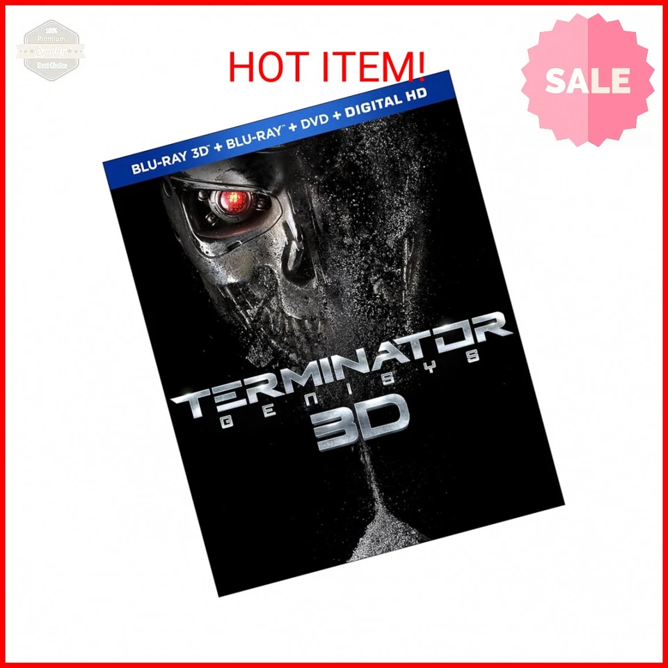 Terminator Genisys (Blu-ray 3D + Blu-ray + DVD + Digital HD) [3D Blu-ray] - Image 1 of 1