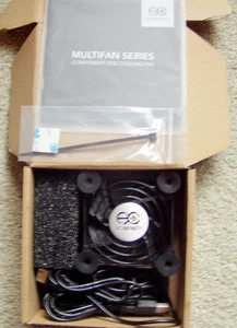 New MULTIFAN S1 Quiet 80mm USB Cooling Fan for Computer Receiver DVR XBOX - Picture 1 of 3