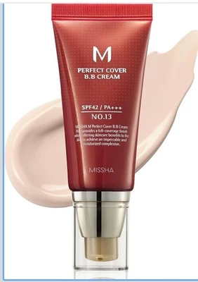 Perfect Cover BB Cream No. 13 - SPF 42 Bright Beige. Tinted Moisturizer 1.69 Oz￼ - Image 1 of 4
