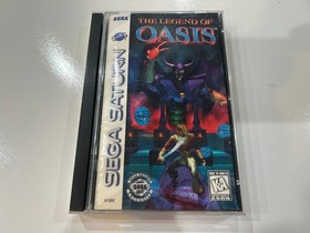 The Legend of Oasis (Sega Saturn, 1996) CIB Complete in Box with Manual NR MINT