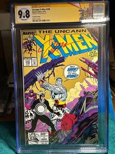 Uncanny X-men #248 segunda impresión CGC 9.8, SS firmado Jim Lee, primera obra de arte Lee X-Men - Imagen 1 de 4