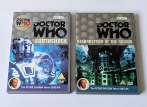 Lot x 2 Dr Doctor Who DVD's The Peter Davison Years 1982-84 BBC - Imagen 1 de 4