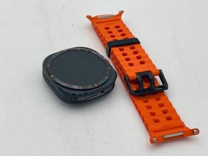 Samsung Galaxy Watch Ultra 47 mm SM-L705U gris titane débloqué ESN est NSE propre - Photo 1 sur 9