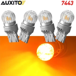 4pcs AUXITO 7443 LED Turn Signal Blinker DRL Parking Light Bulbs 7441 7440 EAC - Picture 1 of 12