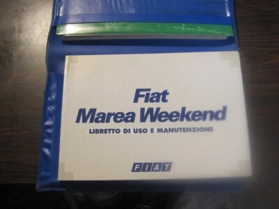 LIBRETTO USO E MANUTENZIONE FIAT MAREA WEEKEND EDIZIONE 1998 - Immagine 1 di 2