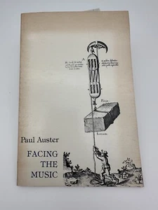 Paul Auster FACING THE MUSIC 1980 Paperback Book - Picture 1 of 2