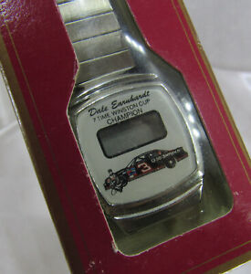Vintage1980's New in Package DALE EARNHARDT Digital quartz LADIES Watch