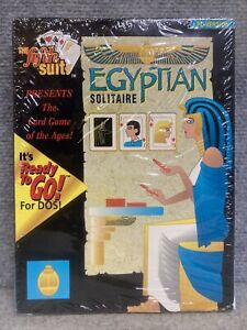 Disque disquette IBM-DOS Egyptian Solitaire Fifth Suite 1994 jeu PC 3,5" SCELLÉE DANS SA BOÎTE